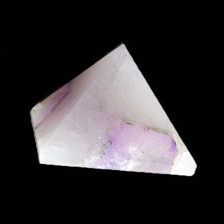 Dream Amethyst pyramid 54*33mm 132g in sunlight - Rocks and Things Store