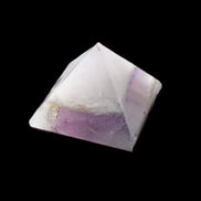 Dream Amethyst pyramid 54*33mm 132g in sunlight - Rocks and Things Store