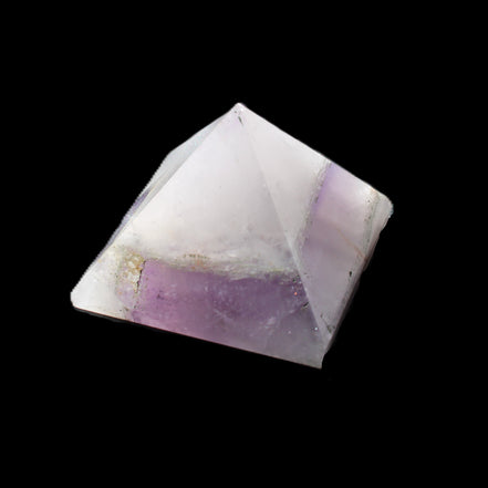 Dream Amethyst pyramid 54*33mm 132g in sunlight - Rocks and Things Store