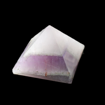 Dream Amethyst pyramid 54*33mm 132g in sunlight - Rocks and Things Store