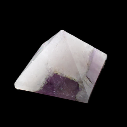 Dream Amethyst pyramid 54*33mm 132g in sunlight - Rocks and Things Store