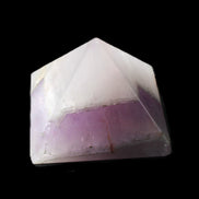 Dream Amethyst pyramid 54*33mm 132g in sunlight - Rocks and Things Store