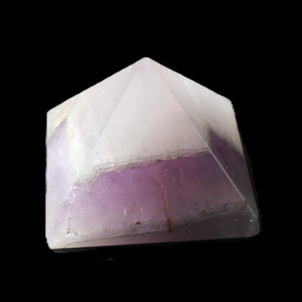 Dream Amethyst pyramid 54*33mm 132g in sunlight - Rocks and Things Store