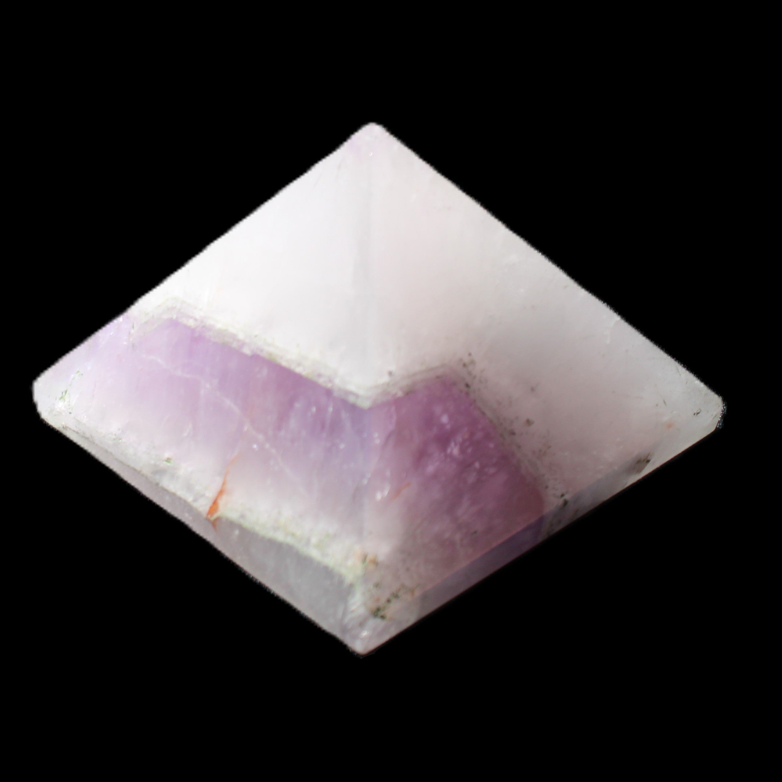 Dream Amethyst pyramid 54*33mm 132g in sunlight - Rocks and Things Store