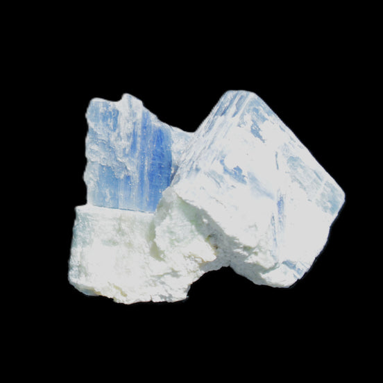 Kyanite blade cluster on Quartz 49*22*30mm 40g in sunlight - Rocks and Things Store