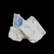 Kyanite blade cluster on Quartz 49*22*30mm 40g in sunlight - Rocks and Things Store