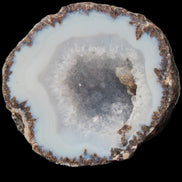 Agate geode 72*63*23mm 169g in sunlight - Rocks and Things Store