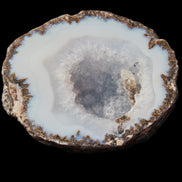 Agate geode 72*63*23mm 169g in sunlight - Rocks and Things Store
