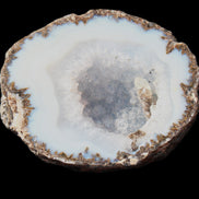Agate geode 72*63*23mm 169g in sunlight - Rocks and Things Store