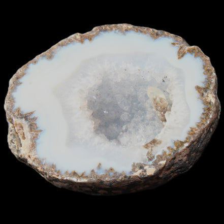 Agate geode 72*63*23mm 169g in sunlight - Rocks and Things Store