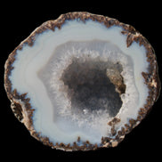 Agate geode 72*63*23mm 169g in sunlight - Rocks and Things Store