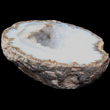 Agate geode 72*63*23mm 169g in sunlight - Rocks and Things Store