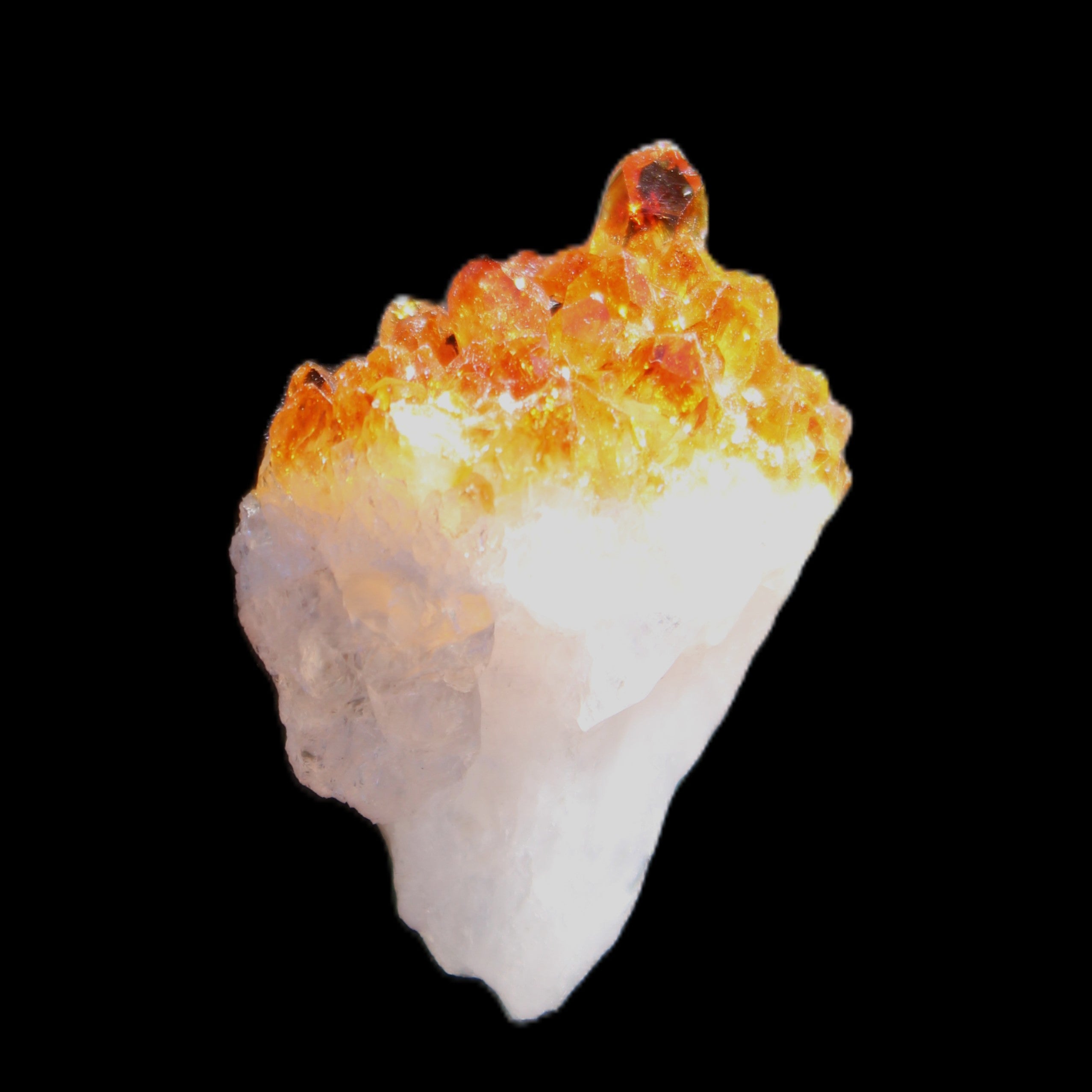 Citrine cluster 42*30*20mm 20g in sunlight - Rocks and Things Store