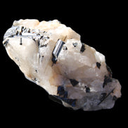 Black Tourmaline cluster in Quartz 65*41*37mm 107g in sunlight - Rocks and Things Store