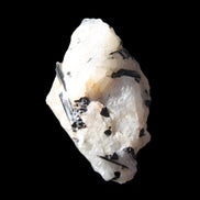 Black Tourmaline cluster in Quartz 65*41*37mm 107g in sunlight - Rocks and Things Store