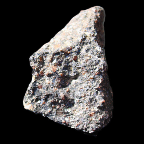 Mineral Ore with Garnet specimen 62*37*30mm 90g in sunlight - Rocks and Things Store