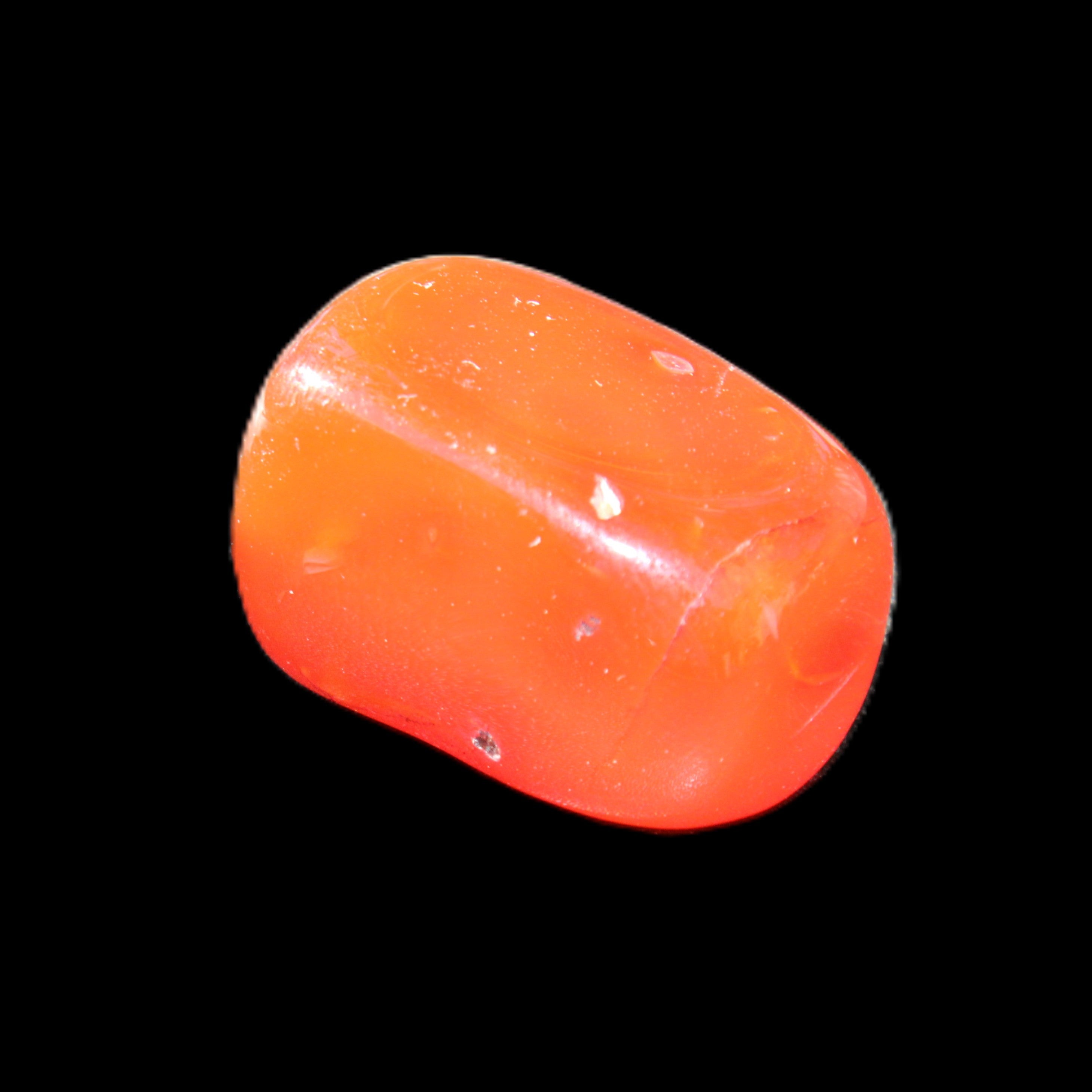 Carnelian Agate 29*19*11mm 22g in sunlight - Rocks and Things Store