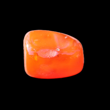 Carnelian Agate 29*19*11mm 22g in sunlight - Rocks and Things Store