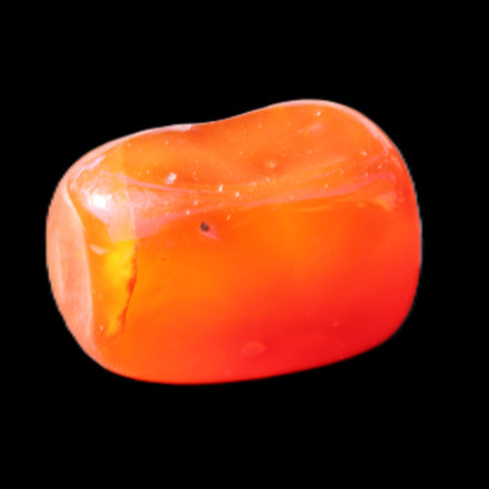 Carnelian Agate 29*19*11mm 22g in sunlight - Rocks and Things Store