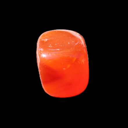 Carnelian Agate 29*19*11mm 22g in sunlight - Rocks and Things Store