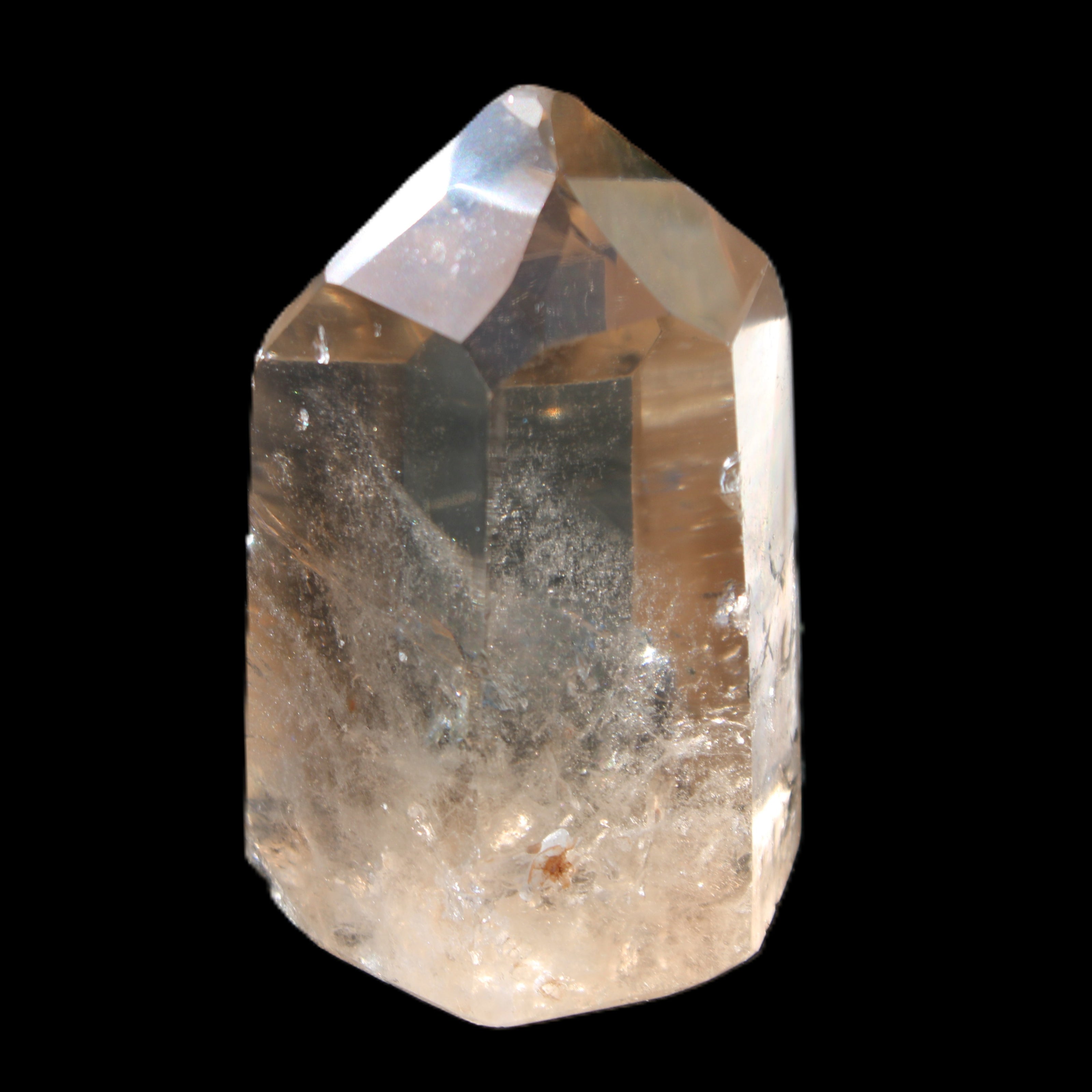 Polished Quartz crystal 55*46*85mm 356g in sunlight - Rocks and Things Store