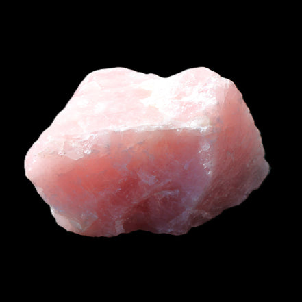Natural Rose Quartz from Brazil 83*77*60mm 517g in sunlight - Rocks and Things Store