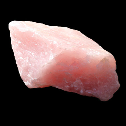Natural Rose Quartz from Brazil 83*77*60mm 517g in sunlight - Rocks and Things Store