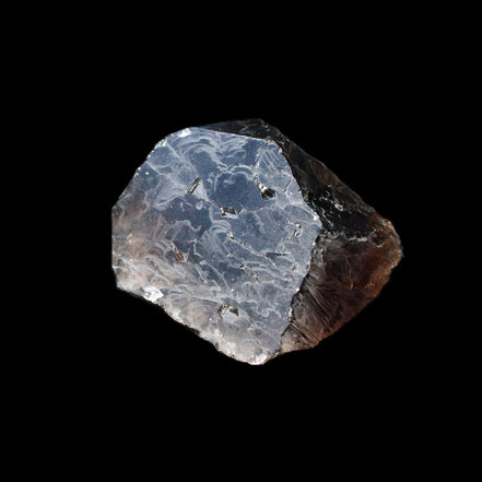 Large Etched Smoky Quartz crystal 74*60*40mm 275g in sunlight - Rocks and Things Store