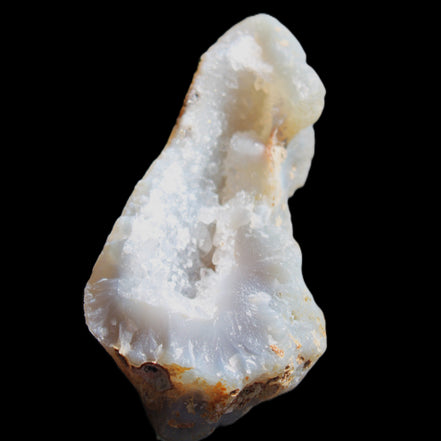 Blue Chalcedony 81*40*25mm geode 82g in sunlight - Rocks and Things Store