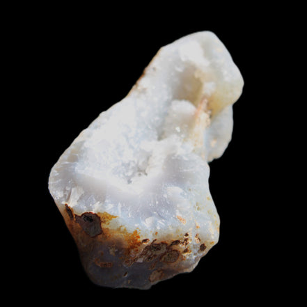 Blue Chalcedony 81*40*25mm geode 82g in sunlight - Rocks and Things Store