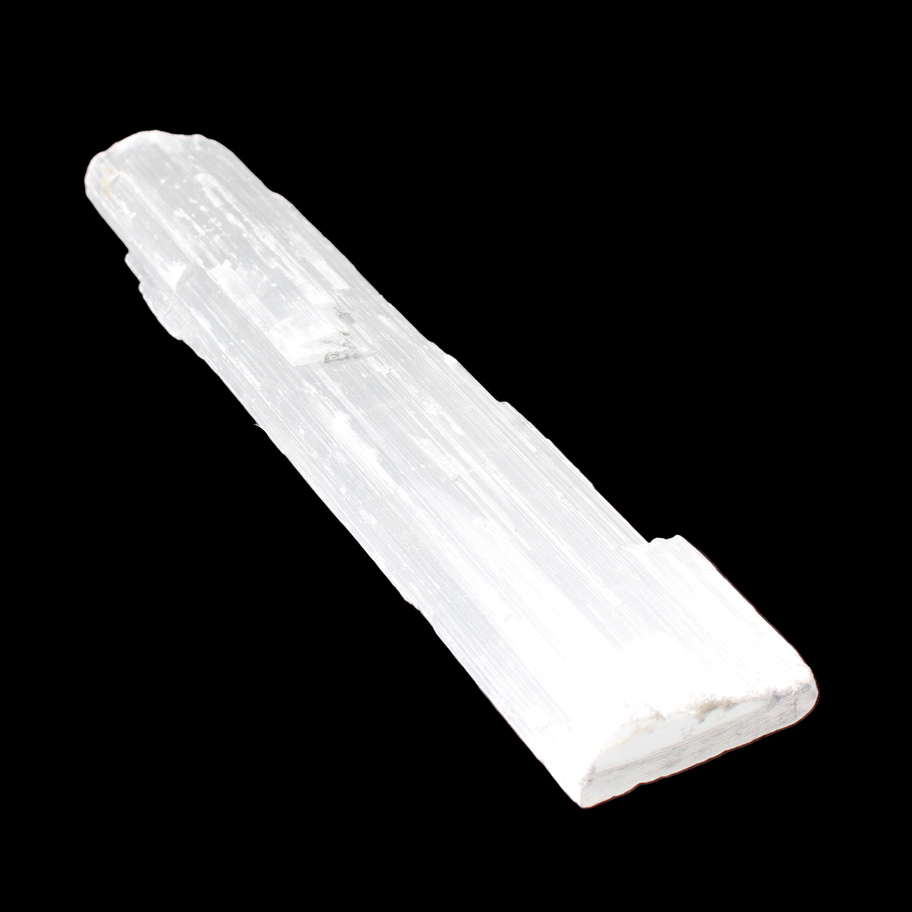 Selenite from Morocco 227*50*13mm 261g in sunlight - Rocks and Things Store