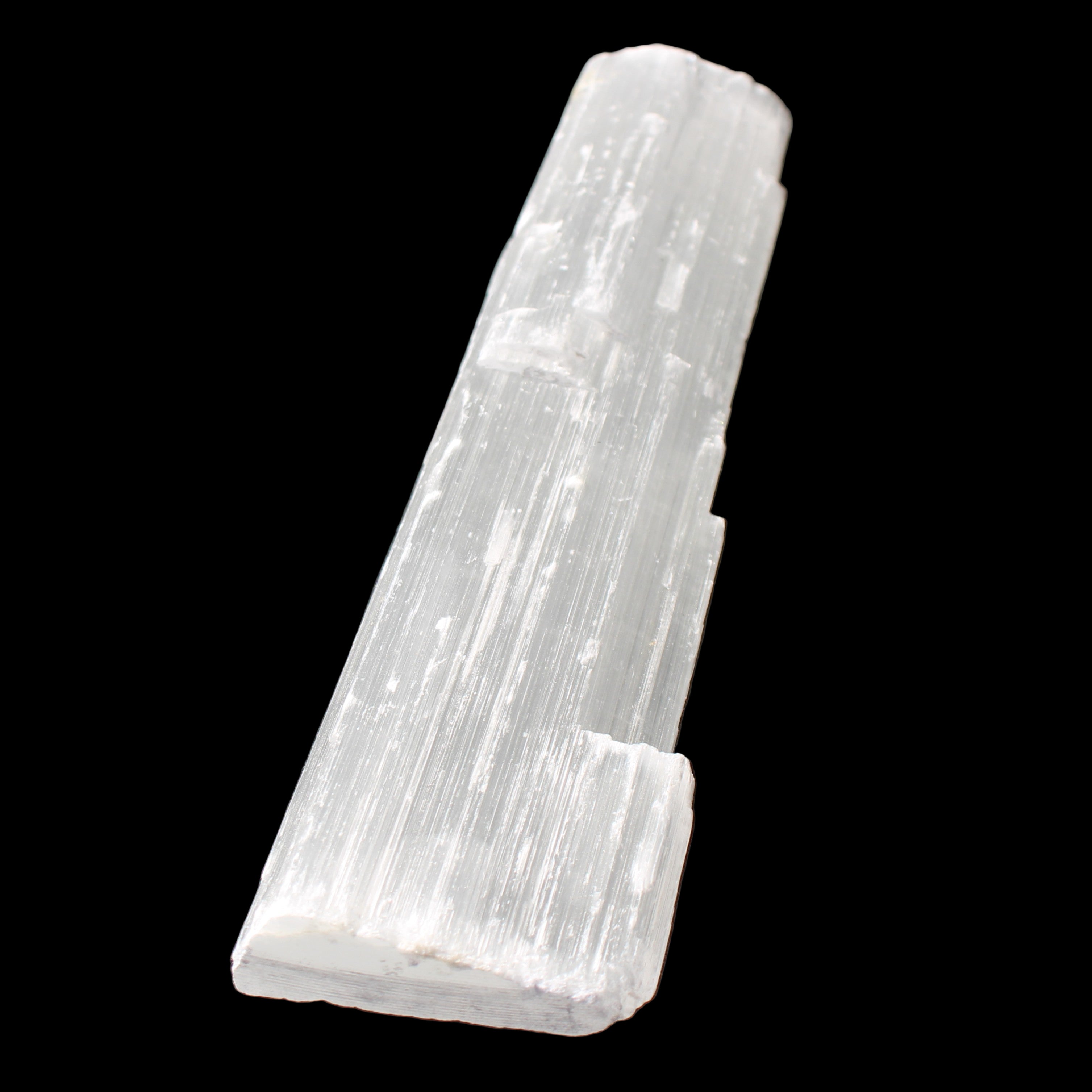 Selenite from Morocco 227*50*13mm 261g in sunlight - Rocks and Things Store