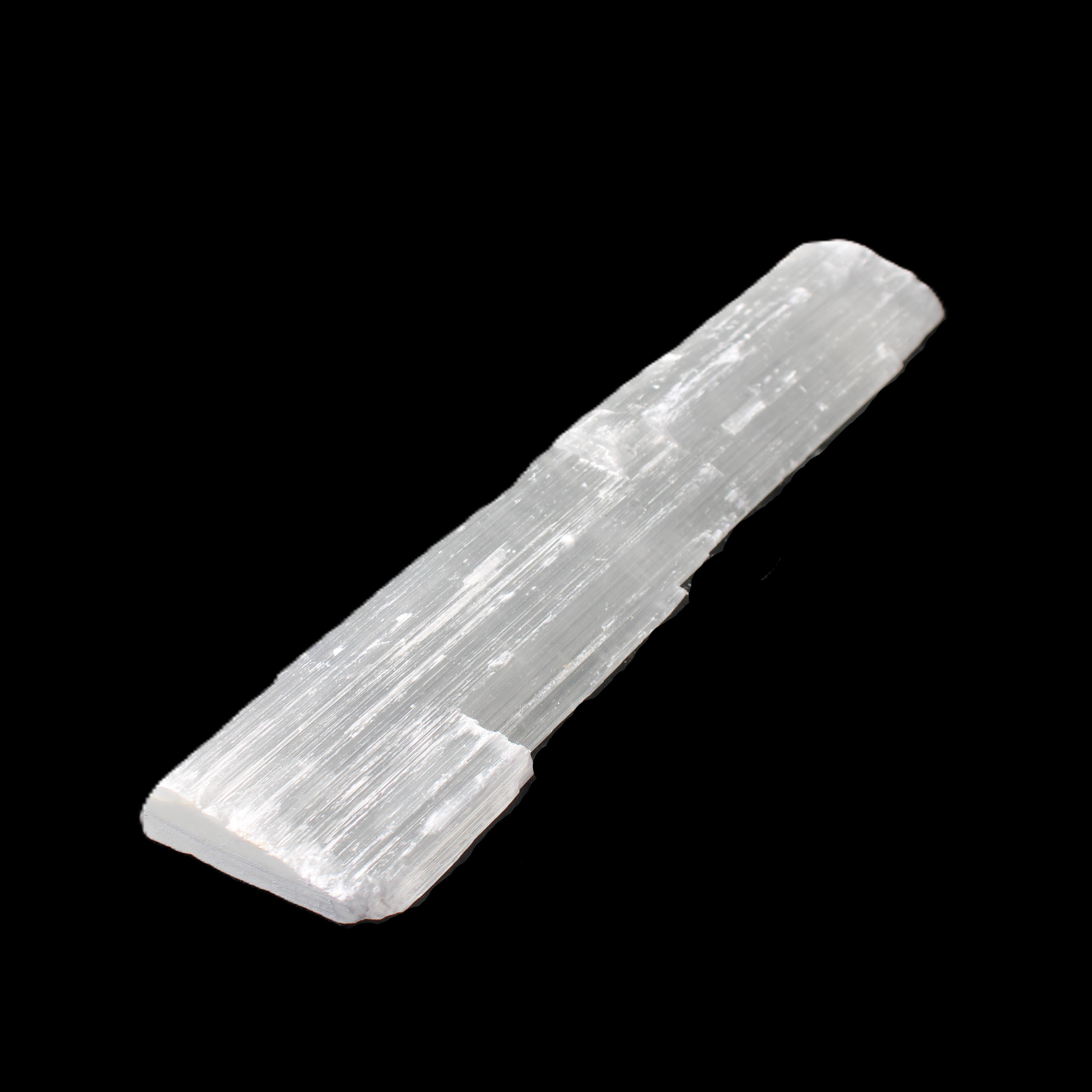 Selenite from Morocco 227*50*13mm 261g in sunlight - Rocks and Things Store