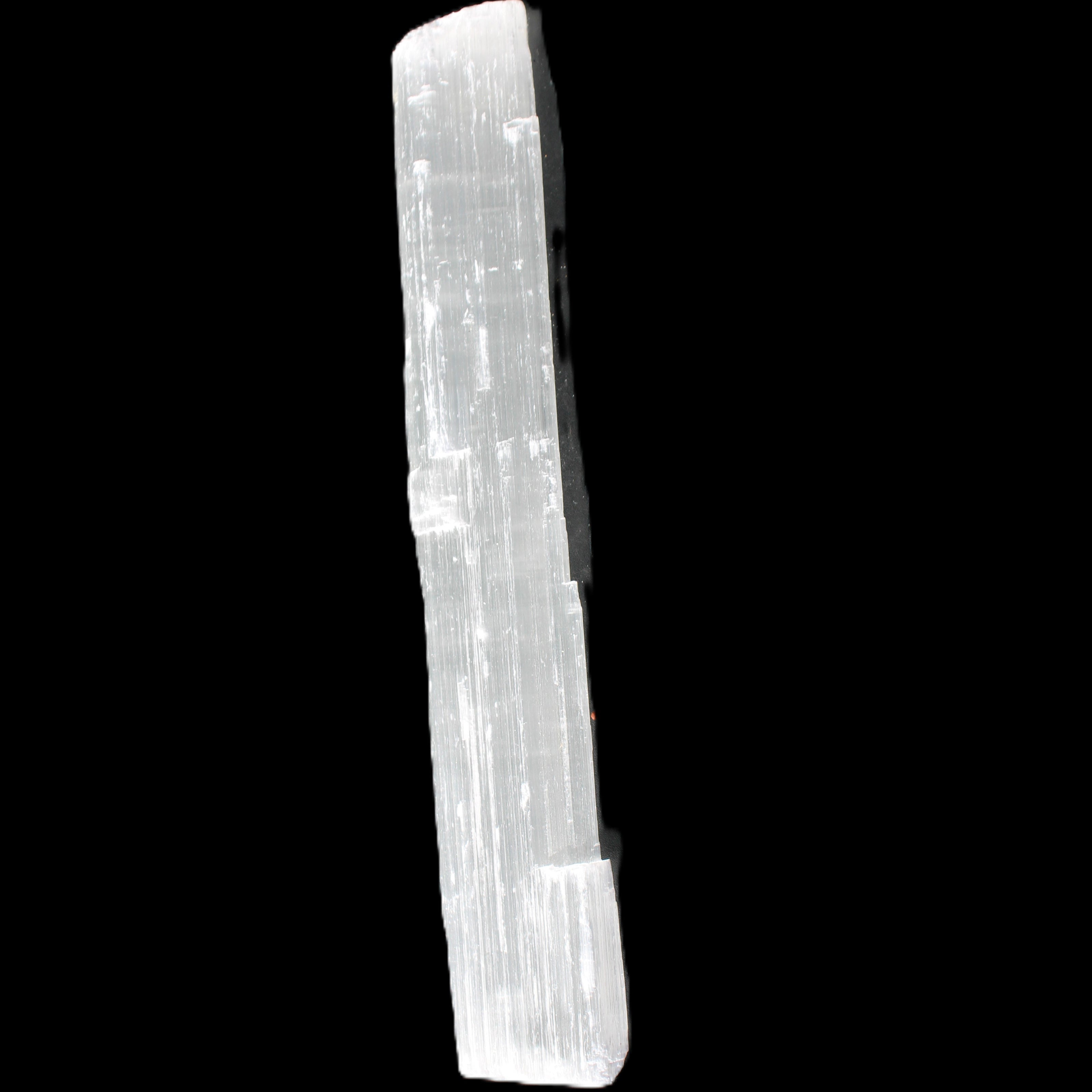 Selenite from Morocco 227*50*13mm 261g in sunlight - Rocks and Things Store