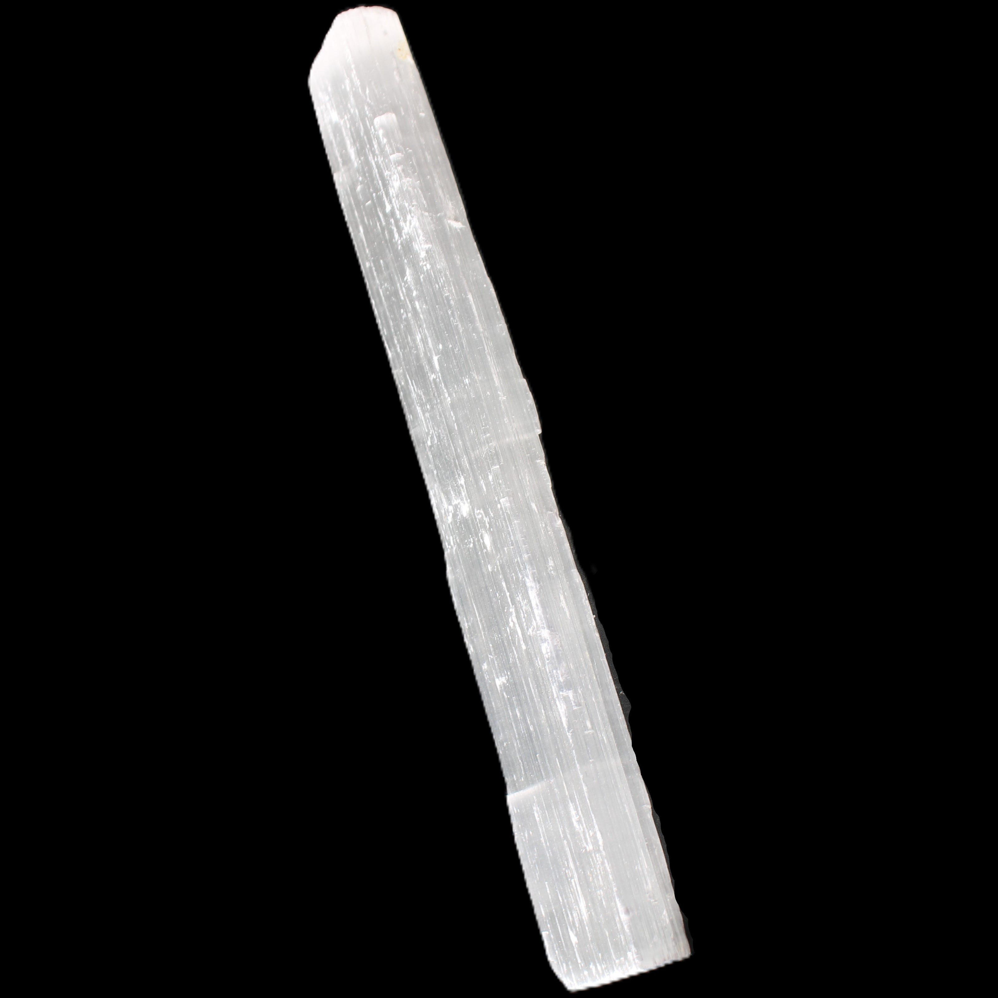 Selenite from Morocco 227*50*13mm 261g in sunlight - Rocks and Things Store