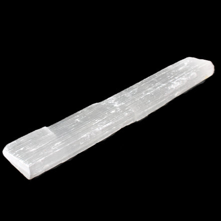 Selenite from Morocco 227*50*13mm 261g in sunlight - Rocks and Things Store
