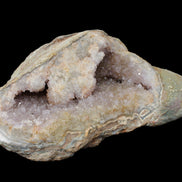 Pink and Violet Amethyst slipper geode 260*190*115mm 3500g in sunlight - Rocks and Things Store