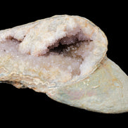 Pink and Violet Amethyst slipper geode 260*190*115mm 3500g in sunlight - Rocks and Things Store