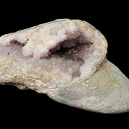 Pink and Violet Amethyst slipper geode 260*190*115mm 3500g in sunlight - Rocks and Things Store