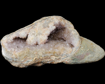 Pink and Violet Amethyst slipper geode 260*190*115mm 3500g in sunlight - Rocks and Things Store