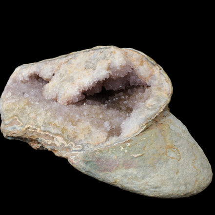 Pink and Violet Amethyst slipper geode 260*190*115mm 3500g in sunlight - Rocks and Things Store