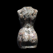 Yooperlite hand carved goddess 40*80mm 156g in sunlight - Rocks and Things Store