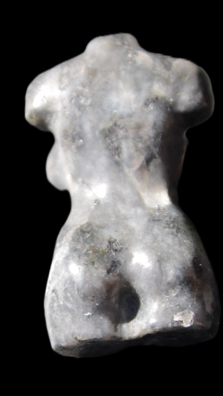 Larvikite Hand-carved crystal goddess 42-47mm 20-30g