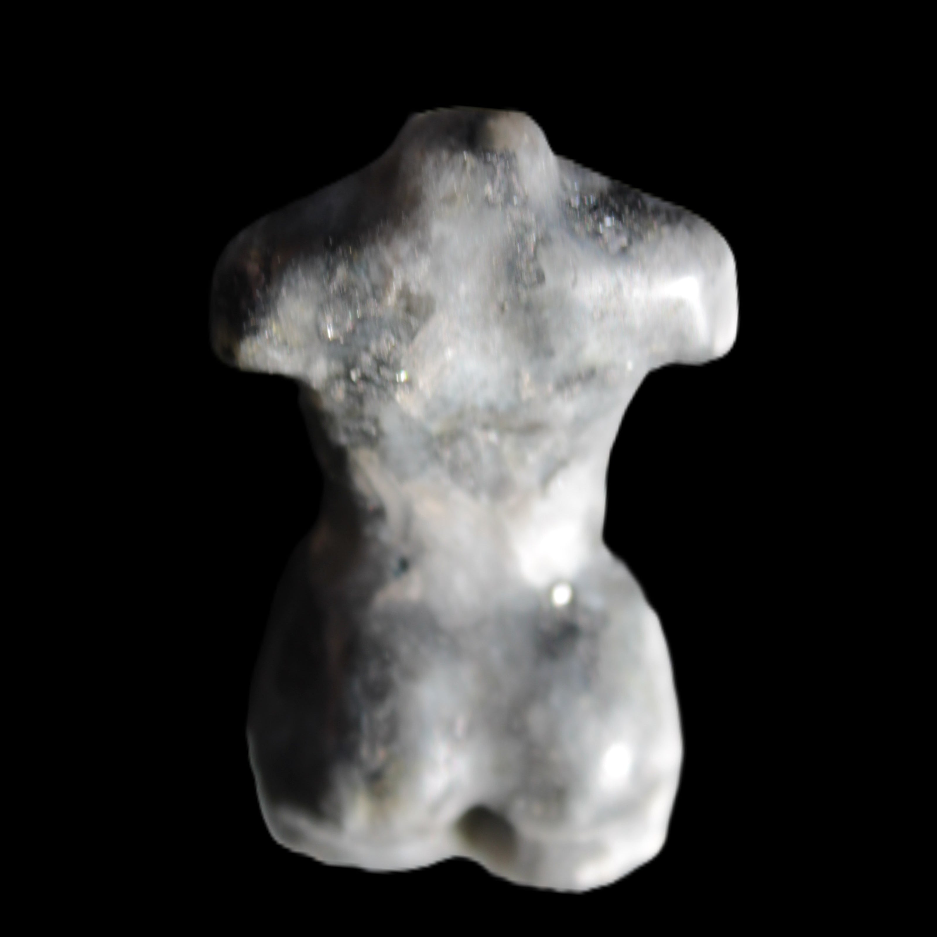 Larvikite Hand-carved crystal goddess 42-47mm 20-30g