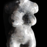 Larvikite Hand-carved crystal goddess 42-47mm 20-30g