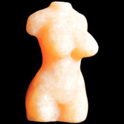 Hand-carved crystal goddess 42-47mm 20-30g in sunlight - Rocks and Things Store