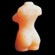 Hand-carved crystal goddess 42-47mm 20-30g in sunlight - Rocks and Things Store