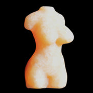 Hand-carved crystal goddess 42-47mm 20-30g in sunlight - Rocks and Things Store