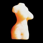 Hand-carved crystal goddess 42-47mm 20-30g in sunlight - Rocks and Things Store