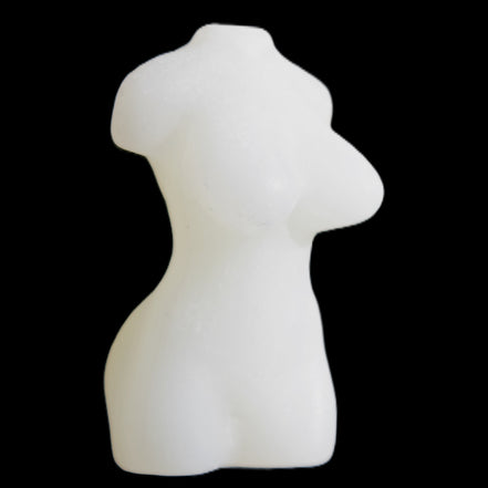 White Afghan Jade Hand-carved crystal goddess 42-47mm 20-30g in sunlight - Rocks and Things Store